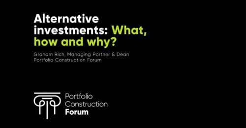 Alternative Investments: What, how and why?